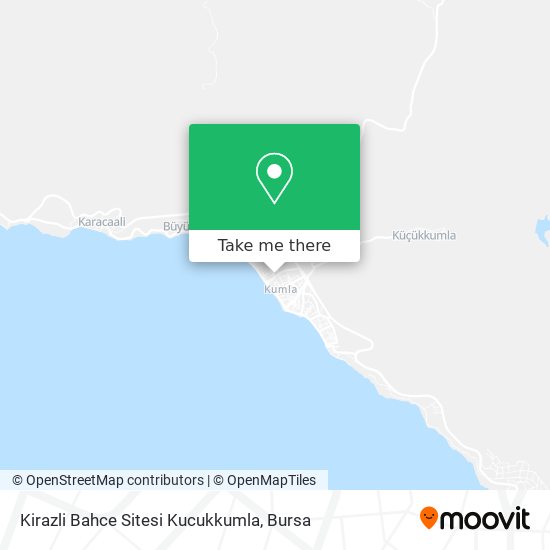Kirazli Bahce Sitesi Kucukkumla map