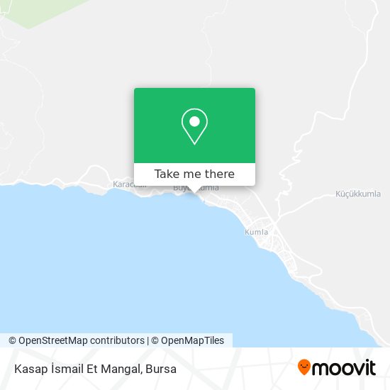 Kasap İsmail Et Mangal map