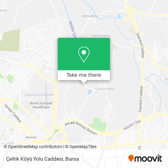 Çeltik Köyü Yolu Caddesi map