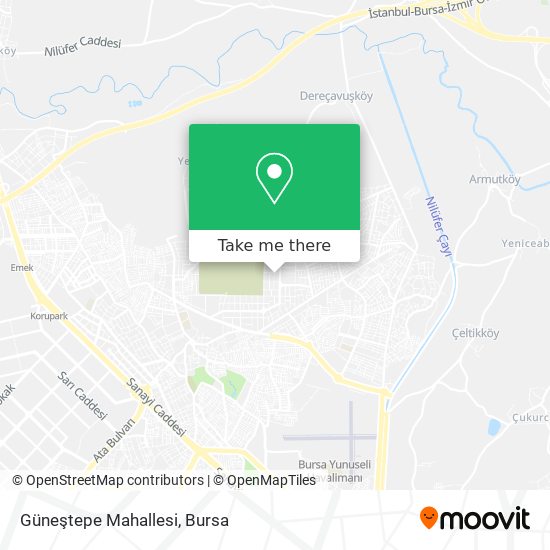 Güneştepe Mahallesi map