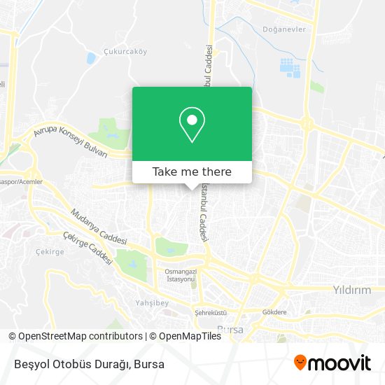 Beşyol Otobüs Durağı map