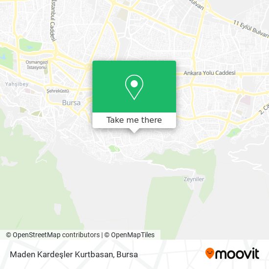 Maden Kardeşler Kurtbasan map