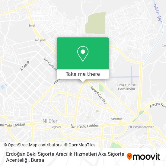 Erdoğan Beki Sigorta Aracılık Hizmetleri Axa Sigorta Acenteliği map