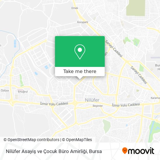 Nilüfer Asayiş ve Çocuk Büro Amirliği map