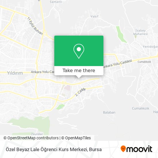 Özel Beyaz Lale Öğrenci Kurs Merkezi map