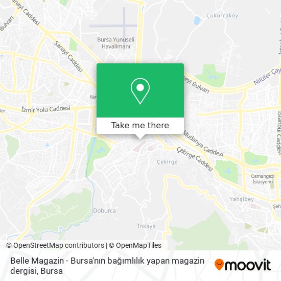Belle Magazin - Bursa'nın bağımlılık yapan magazin dergisi map
