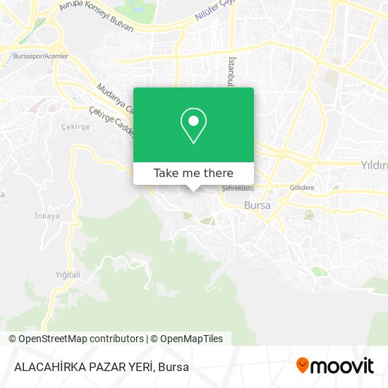 ALACAHİRKA PAZAR YERİ map