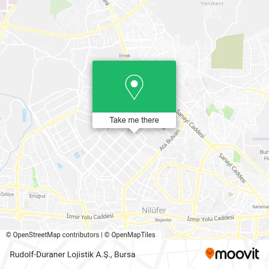 Rudolf-Duraner Lojistik A.Ş. map