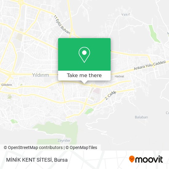 MİNİK KENT SİTESİ map