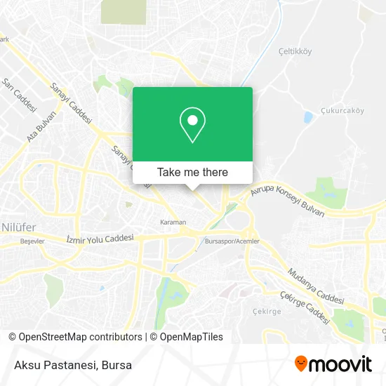 Aksu Pastanesi map