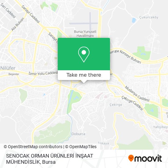 SENOCAK ORMAN ÜRÜNLERİ İNŞAAT MÜHENDİSLİK map