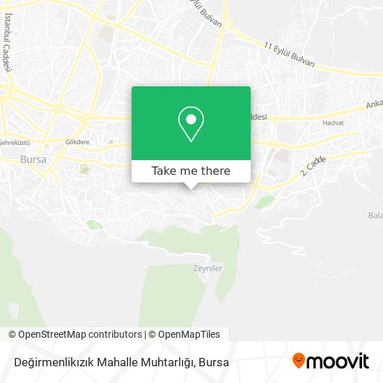 Değirmenlikızık Mahalle Muhtarlığı map
