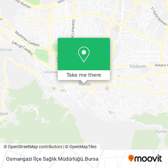 Osmangazi İlçe Sağlık Müdürlüğü map