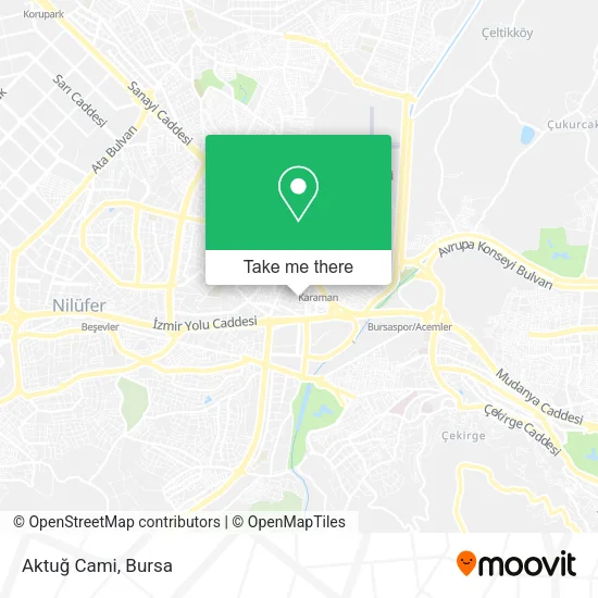 Aktuğ Cami map