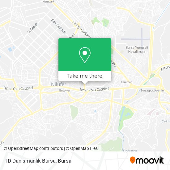 ID Danışmanlık Bursa map
