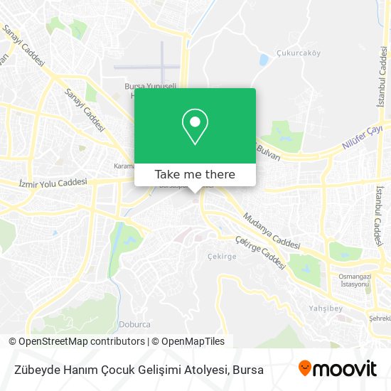 Zübeyde Hanım Çocuk Gelişimi Atolyesi map