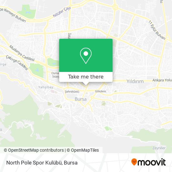 North Pole Spor Kulübü map