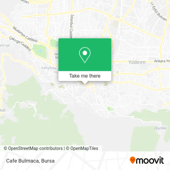 Cafe Bulmaca map