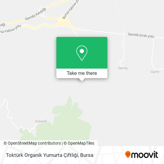 Toktürk Organik Yumurta Çiftliği map