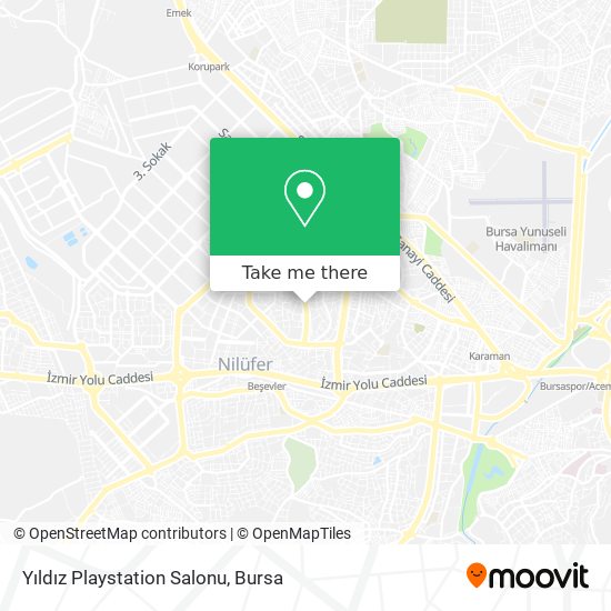 Yıldız Playstation Salonu map