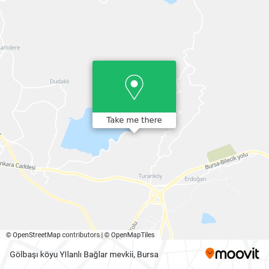 Gölbaşı köyu YIlanlı Bağlar mevkii map