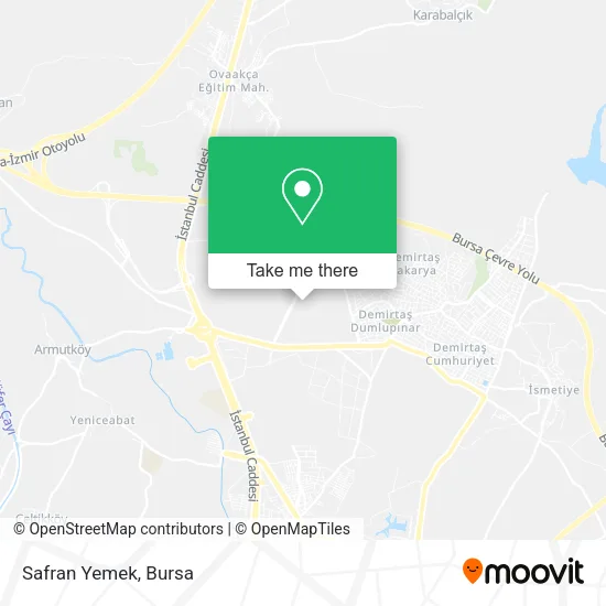 Safran Yemek map