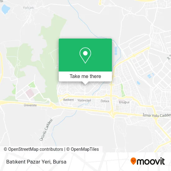 Batıkent Pazar Yeri map