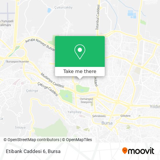 Etibank Caddesi 6 map