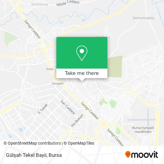 Gülşah Tekel Bayii map