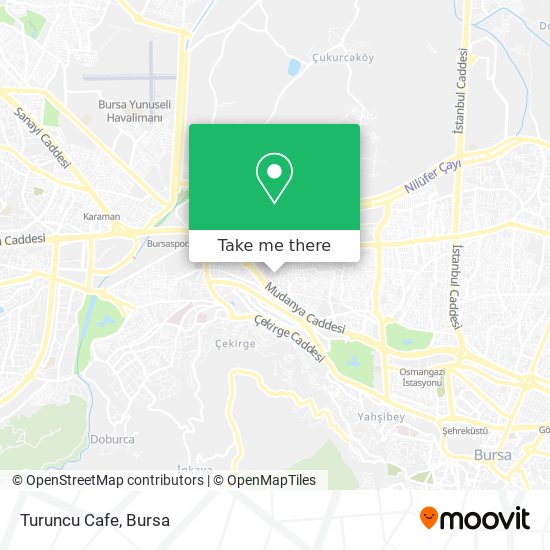 Turuncu Cafe map