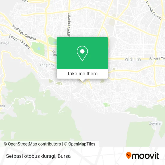 Setbasi otobus duragi map