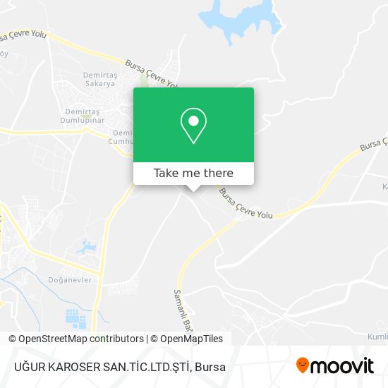 UĞUR KAROSER SAN.TİC.LTD.ŞTİ map