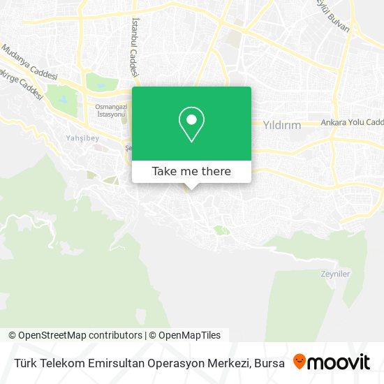 Türk Telekom Emirsultan Operasyon Merkezi map