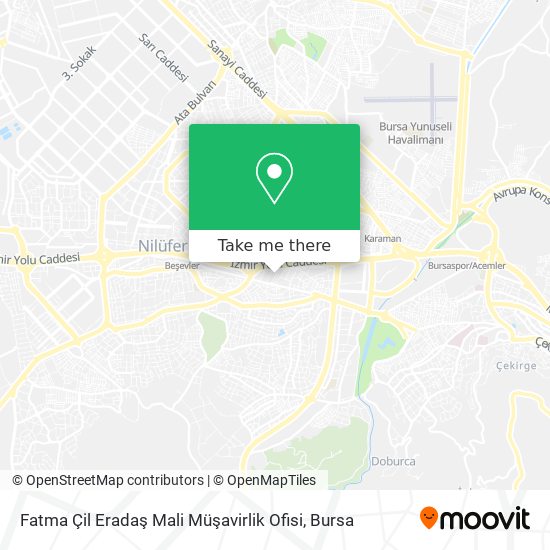 Fatma Çil Eradaş Mali Müşavirlik Ofisi map