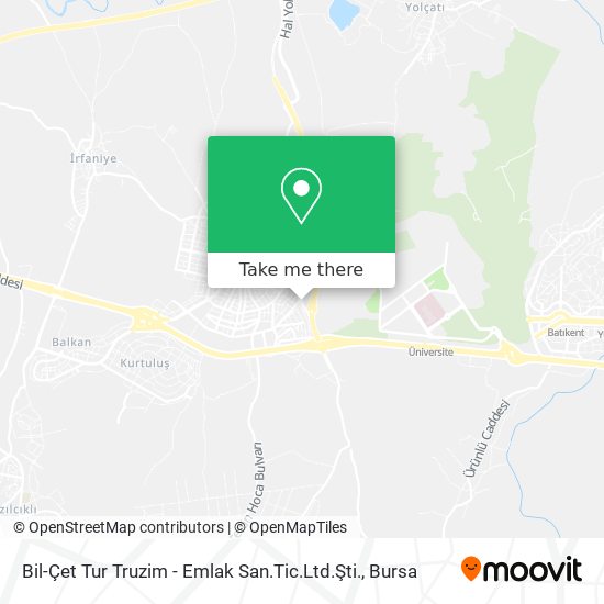 Bil-Çet Tur Truzim - Emlak San.Tic.Ltd.Şti. map