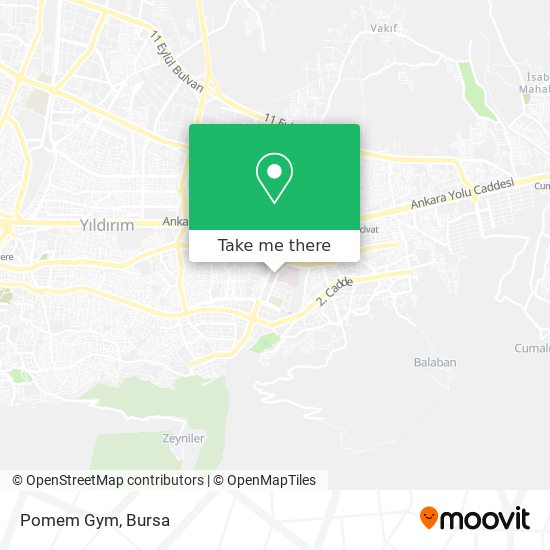 Pomem Gym map