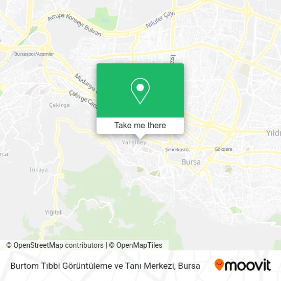 Burtom Tıbbi Görüntüleme ve Tanı Merkezi map