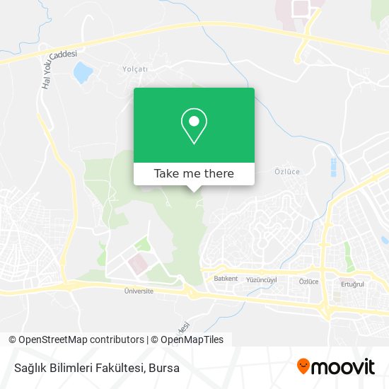 Sağlık Bilimleri Fakültesi map