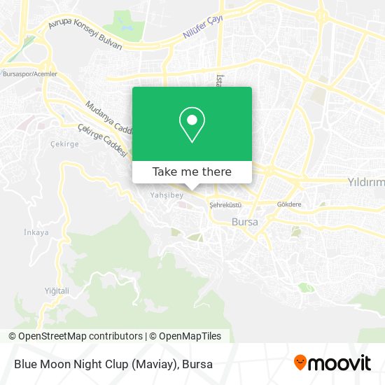 Blue Moon Night Clup (Maviay) map
