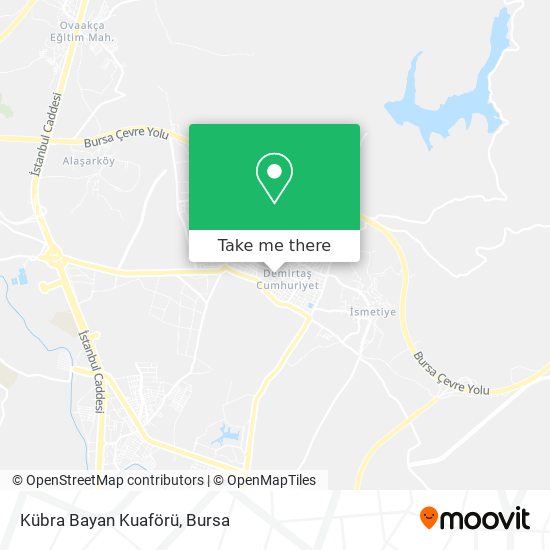Kübra Bayan Kuaförü map