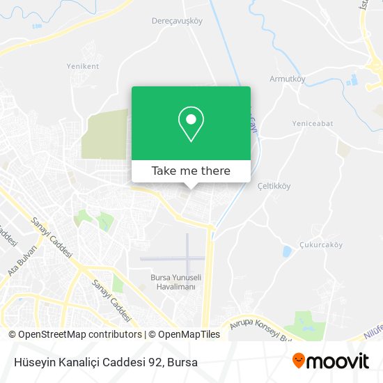 Hüseyin Kanaliçi Caddesi 92 map