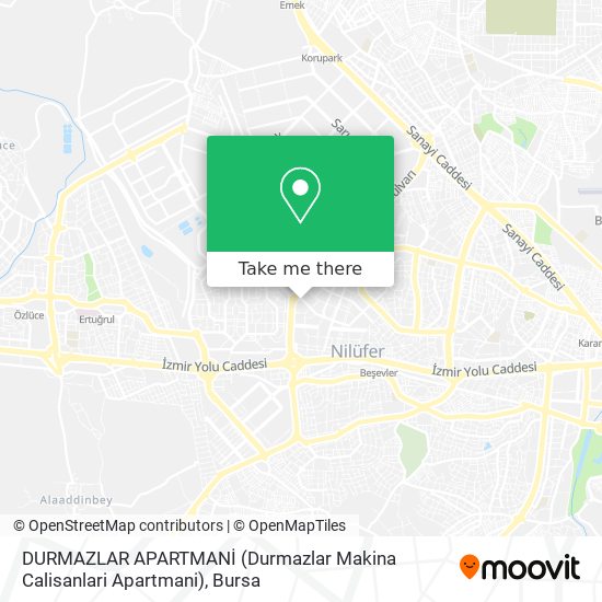 DURMAZLAR APARTMANİ (Durmazlar Makina Calisanlari Apartmani) map