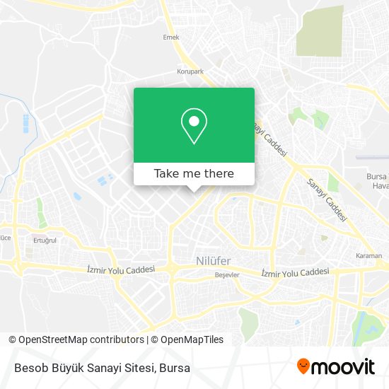 Besob Büyük Sanayi Sitesi map