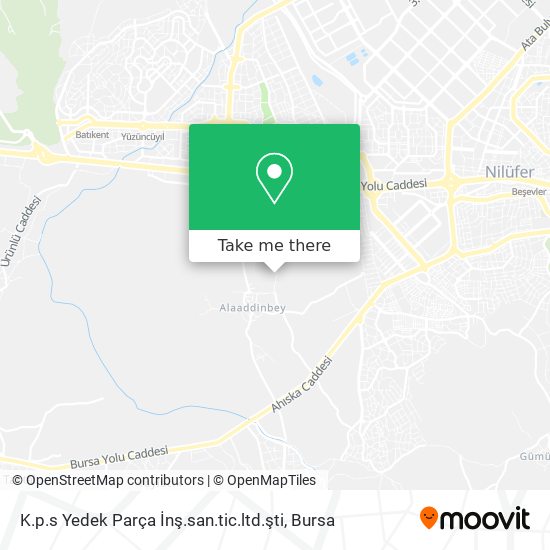 K.p.s Yedek Parça İnş.san.tic.ltd.şti map