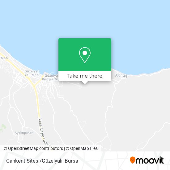 Cankent Sitesi/Güzelyalı map