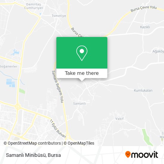 Samanlı Minibüsü map