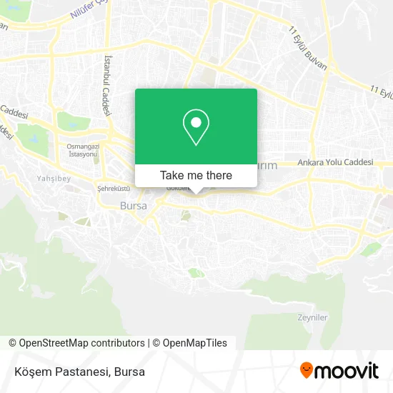 Köşem Pastanesi map