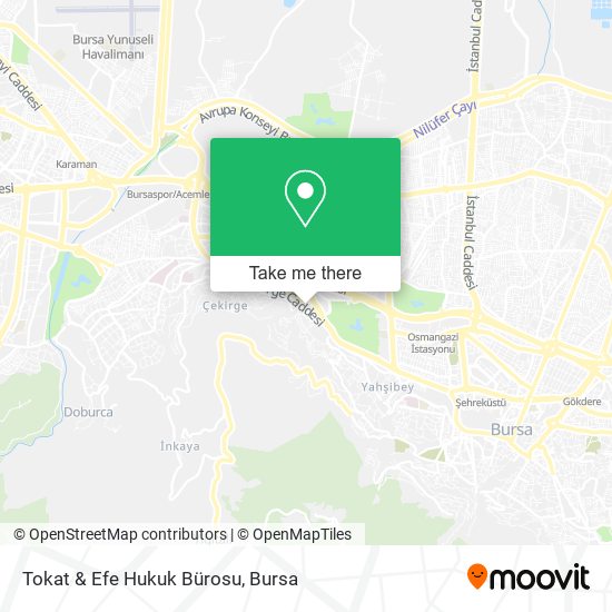 Tokat & Efe Hukuk Bürosu map