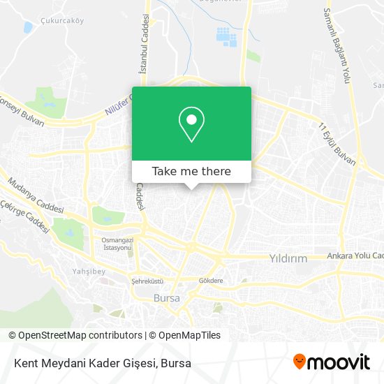 Kent Meydani Kader Gişesi map