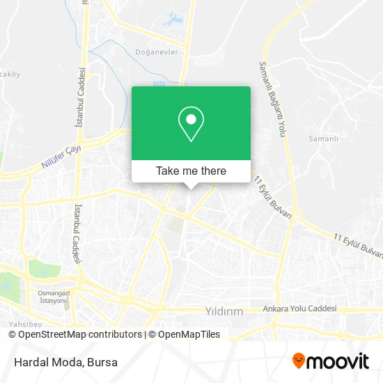 Hardal Moda map